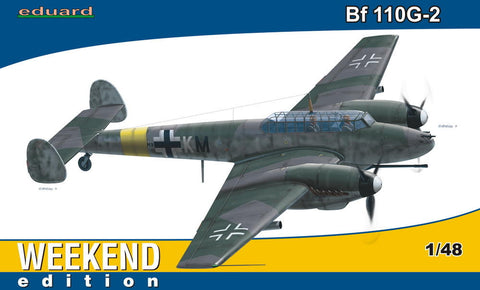 Eduard Aircraft 1/48 Bf110G2 Fighter Wkd Edition Kit