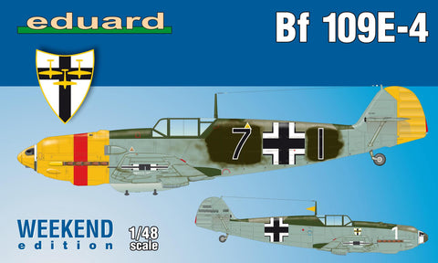 Eduard Aircraft 1/48 Bf109E4 Aircraft Wkd Edition Kit