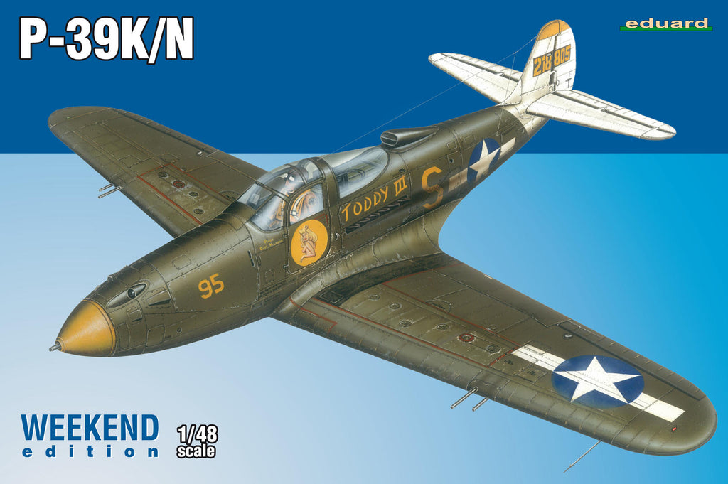 Eduard Aircraft 1/48 P39K/N Airacobra Aircraft Wkd Edition Kit