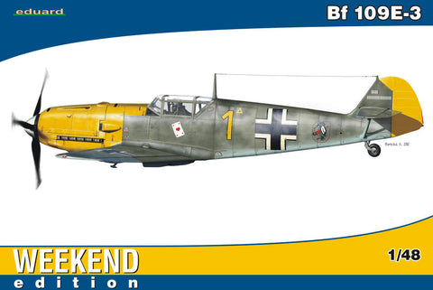 Eduard Aircraft 1/48 Bf109E3 Fighter Wkd. Edition Kit