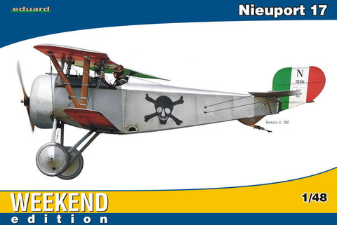 Eduard Aircraft 1/48 Nieuport Ni17 BiPlane Fighter Wkd Edition Kit