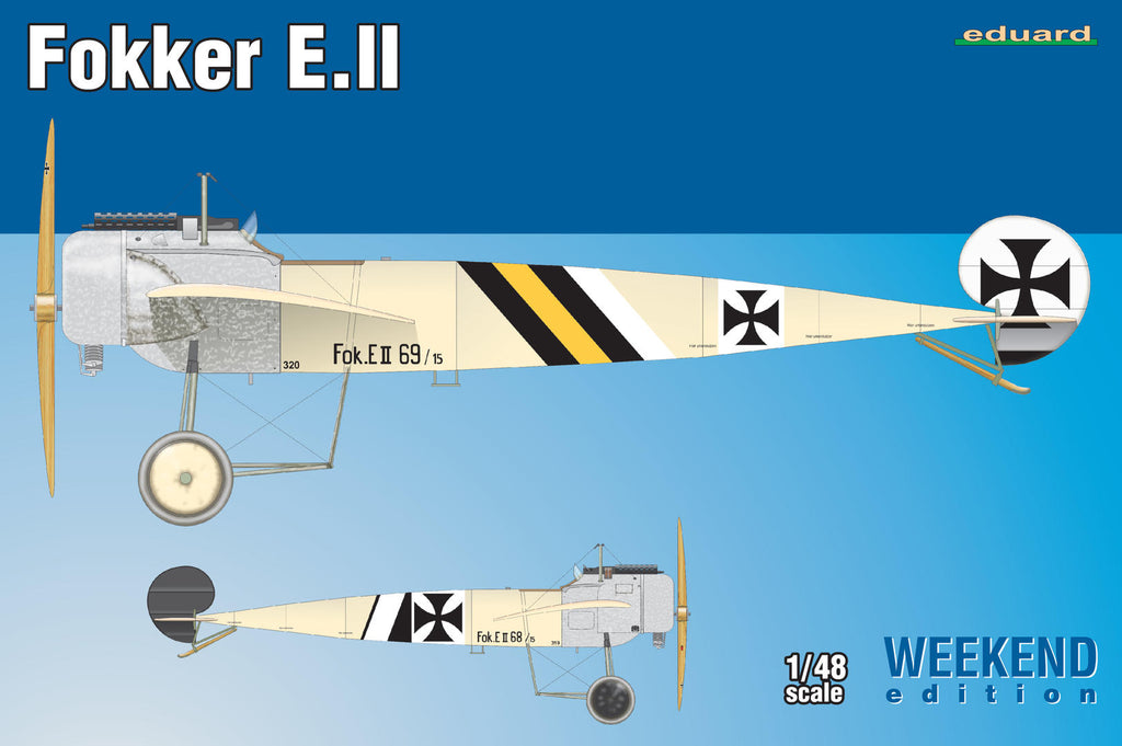 Eduard Aircraft 1/48 Fokker E II Aircraft Wkd Edition Kit