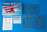 Eduard Aircraft 1/48 Fokker Dr I BiPlane Wkd Edition Kit