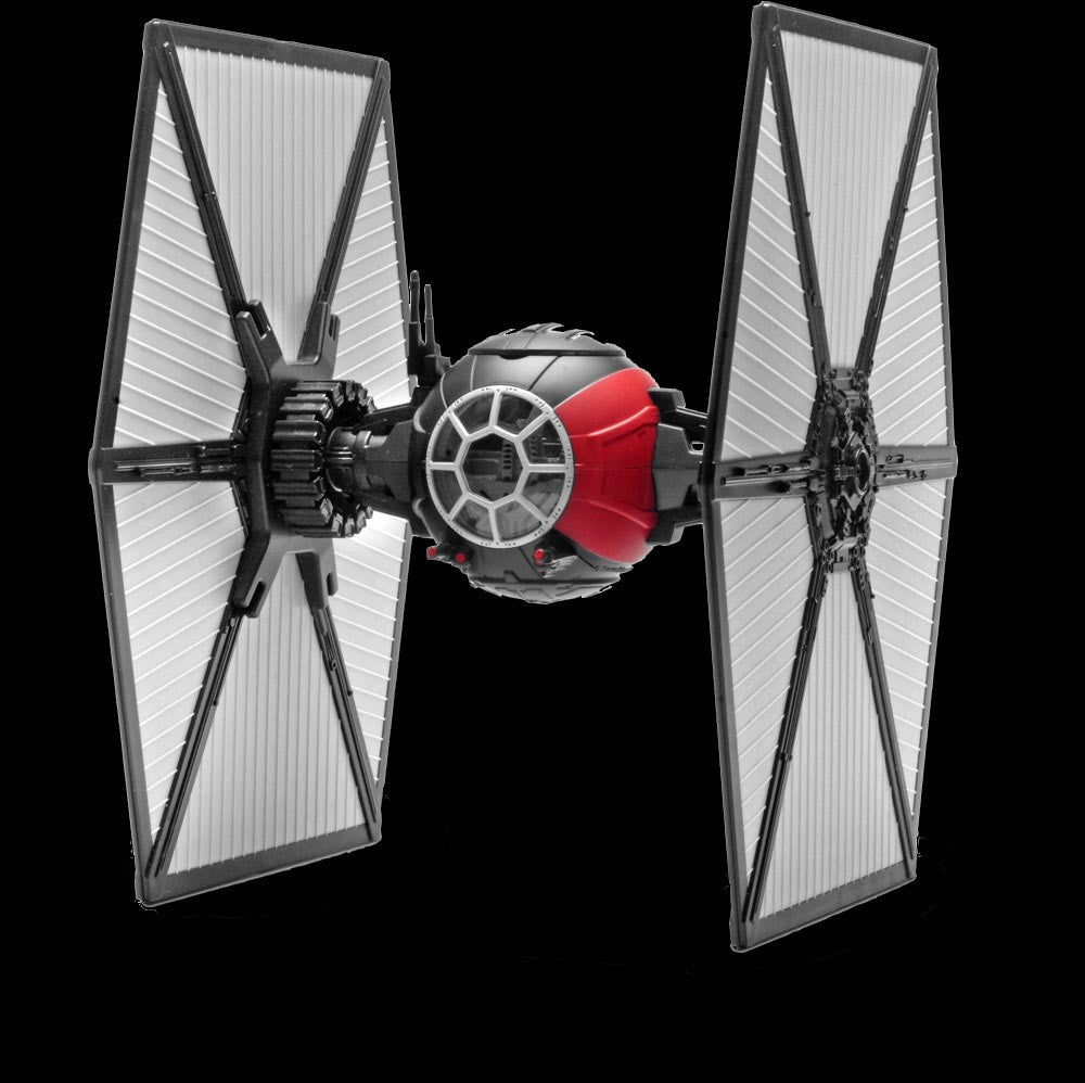 Revell-Monogram Sci-Fi Star Wars The Force Awakens: First Order Special Forces Tie Fighter w/Sound & Lights Build & Play Snap Kit