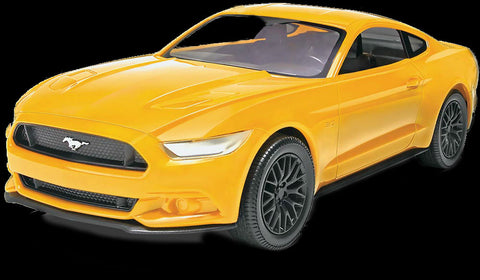 Revell-Monogram Model Cars 1/25 2015 Ford Mustang GT (Yellow) Kit