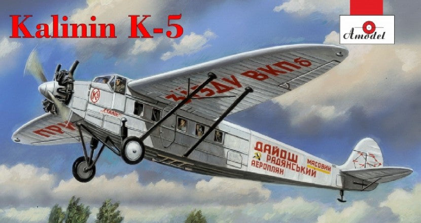 A Model From Russia 1/72 Kalinin K5 Soviet Airliner Kit