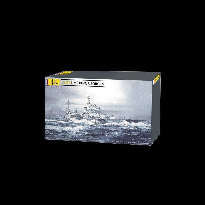 Heller Ships 1/400 HMS King George V British Battleship Kit