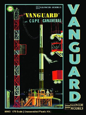 Glencoe Space 1/76 Vanguard Rocket & Gantry Kit