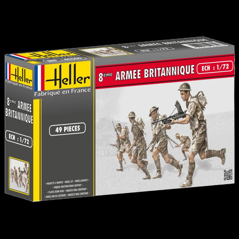 Heller Military 1/72 British 8th Army (49) Kit