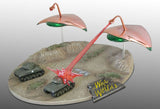 Pegasus Hobbies Sci-Fi & Space 1/144 War of the Worlds: War Machines vs Sherman Tanks Attack Diorama Kit