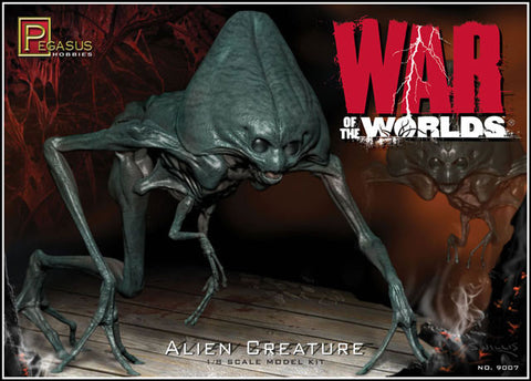 Pegasus Hobbies Sci-Fi & Space 1/8 War of the Worlds: Alien Creature Kit