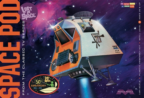 Moebius Models Sci-Fi 1/24 Lost in Space: Space Pod Kit