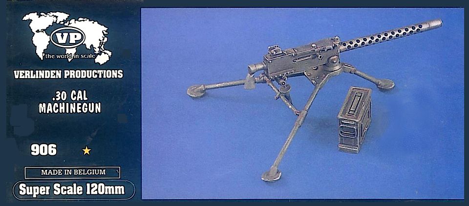 Verlinden Productions 120mm-CAL.30 Machine Gun