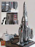 Pegasus Hobbies Sci-Fi & Space 1/350 Mercury 9 Rocket Ship Kit