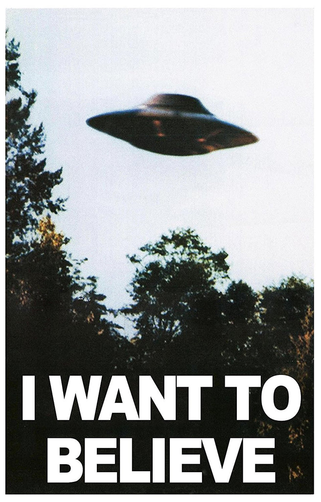 Atlantis Models UFO from I Want to Believe Photo X-Files TV Series 5" Dia