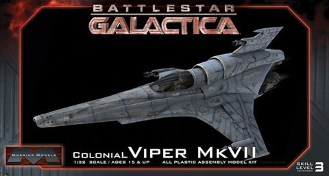Moebius Models Sci-Fi 1/32 Battlestar Galactica: Colonial Viper Mk VII Fighter Kit