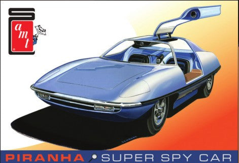 AMT Model Cars 1/25 Piranha Super Spy Car (Original Art Series) Kit
