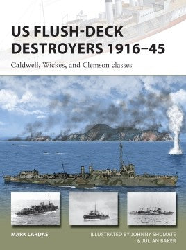 Osprey Publishing Vanguard: US Flush-Deck Destroyers 1916-45