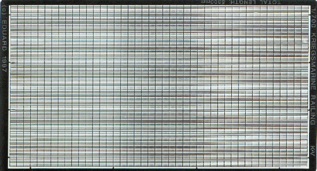 Eduard Details 1/700 Ship- German Navy Railings