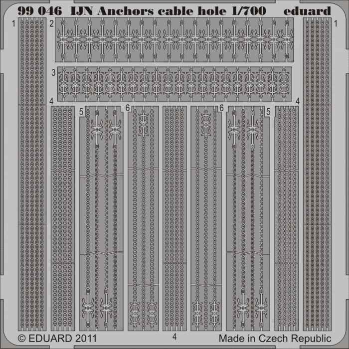 Eduard Details 1/700 Ship- IJN Anchors