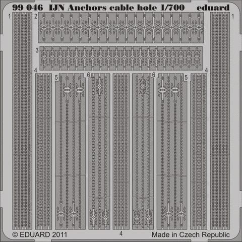 Eduard Details 1/700 Ship- IJN Anchors