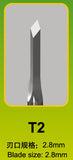 Trumpeter Tools Model Micro Chisel: 2.8mm x 2.8mm Diamond Tip