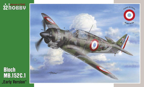 Special Hobby Aircraft 1/32 Bloch MB152C1 Early Version Fighter Kit