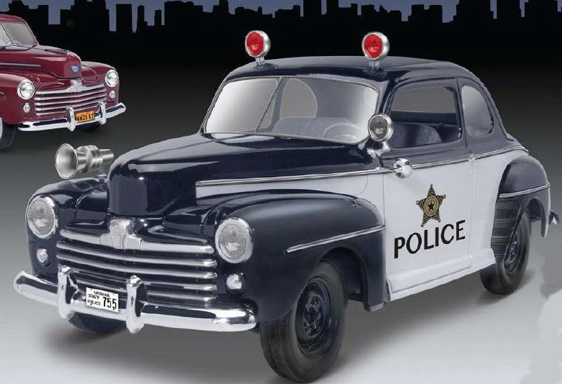 Revell-Monogram Cars 1/25 1948 Ford Police Coupe (2 in 1 Kit)