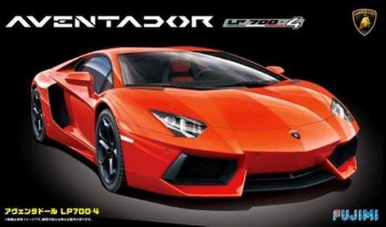 Fujimi Car Models 1/24 Lamborghini Aventador Sports Car Kit