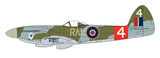 Airfix Aircraft 1/48 Supermarine Spitfire F22/24 Aircraft (Re-Issue) Kit