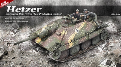 Academy Military 1/35 Jagdpanzer 38(t) Hetzer Late Tank Kit