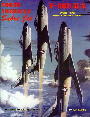 Ginter Books - Air Force Legends: North America Sabre Jet F86D/K/L Pt.1