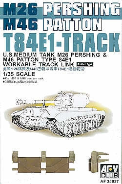 AFV Club Military 1/35 T84E1 Track Links Rubber Type Kit
