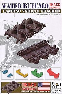AFV Club Military 1/35 US LVT4 Water Buffalo Workable Track Links Kit