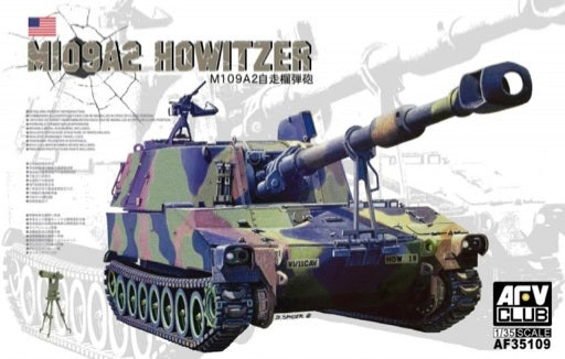 AFV Club Military 1/35 M109A2 Howitzer w/M1A1 Collimator Aiming Device Kit