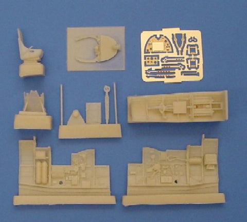 Aires Hobby Details 1/72 Spitfire Mk I Cockpit Set For TAM