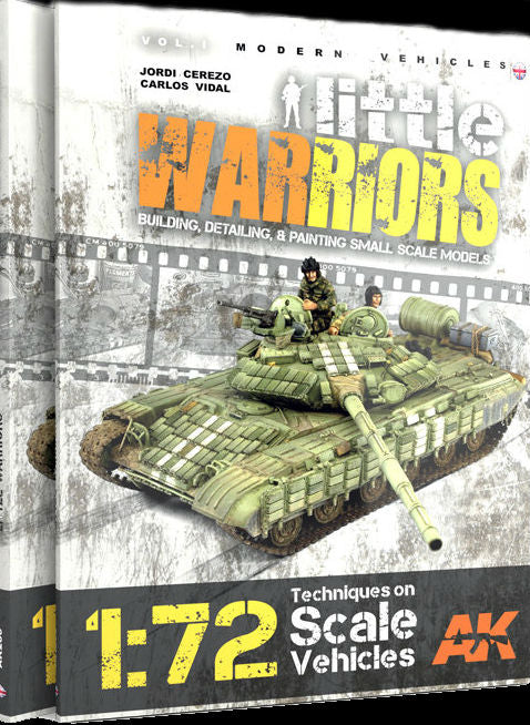 AK Interactive Modern Vehicles Vol.1: Little Warriors Techniques on 1/72 Scale Vehicles Book