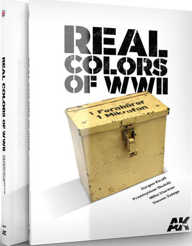 AK Interactive Real Colors of WWII Book