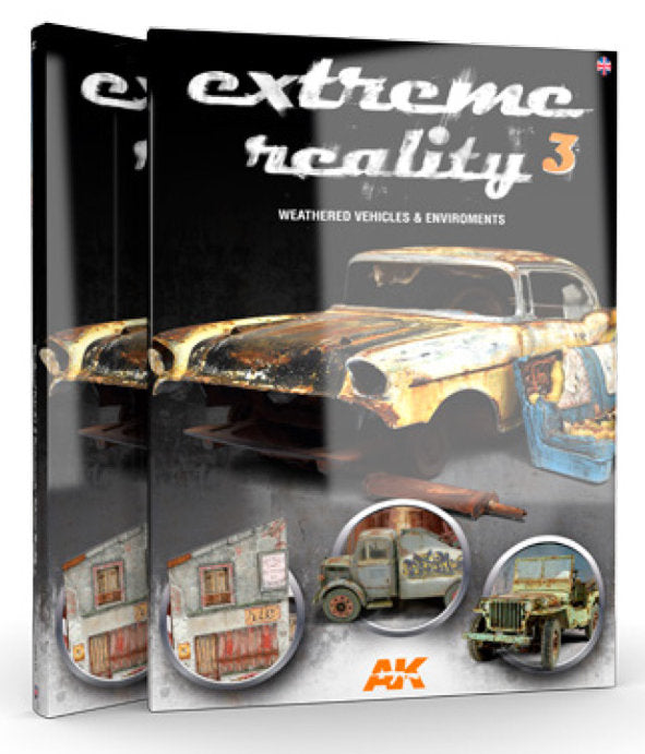 AK Interactive Extreme Reality 3: Weathered Vehicles & Environments Book