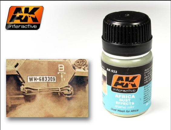 AK Interactive Africa Dust Effects Enamel Paint 35ml Bottle