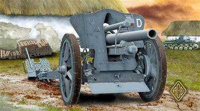 Ace Military Models 1/72 German leFH18/18M 105mm Field Howitzer Kit