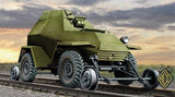 Ace Military Models 1/72 Soviet Ba64V/G Railroad Version Armored Car Kit