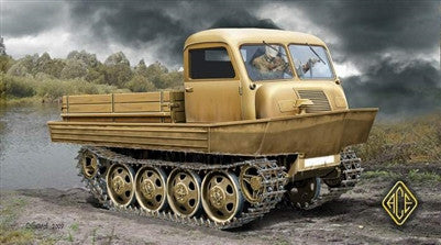 Ace Military Models 1/72 Raupenschlepper Ost (RSO) Type 1 WWII Tracked Vehicle w/Flotation Kit