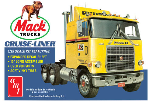 AMT Model Cars 1/25 Mack Cruise-Liner Semi Tractor Kit