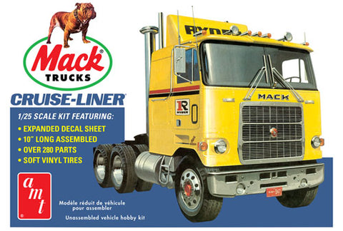 AMT Model Cars 1/25 Mack Cruise-Liner Semi Tractor Kit