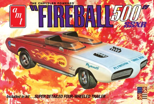 AMT Model Cars 1/25 George Barris Fireball 500 Commemorative Kit