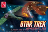 AMT Sci-Fi Models 1/537 Star Trek Adversary Set: Klingon Bird of Prey & Ferengi Marauder Kit
