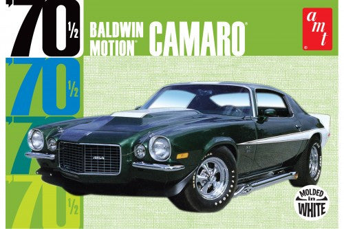 AMT Model Cars 1/25 1970-1/2 Baldwin Motion Chevy Camaro Car (White) Kit