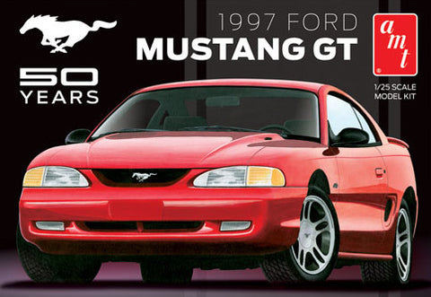 AMT Model Cars 1/25 1997 Ford Mustang GT 50th Anniversary Car Kit