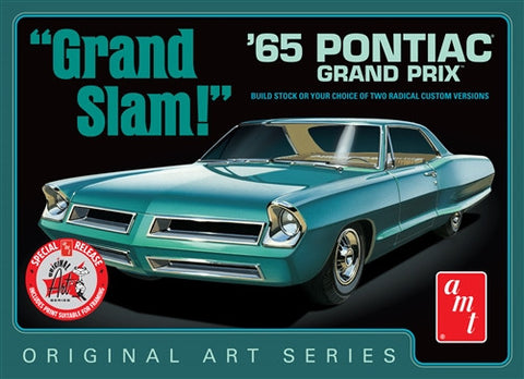 AMT Model Cars 1/25 1965 Pontiac Grand Prix Grand Slam Car (White) Kit